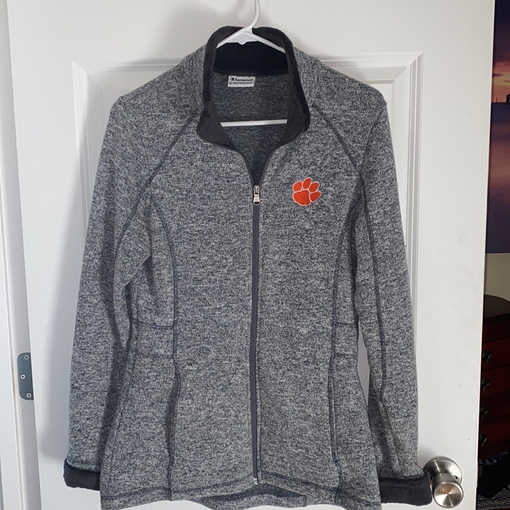 Clemson Tiger Paw Zipup